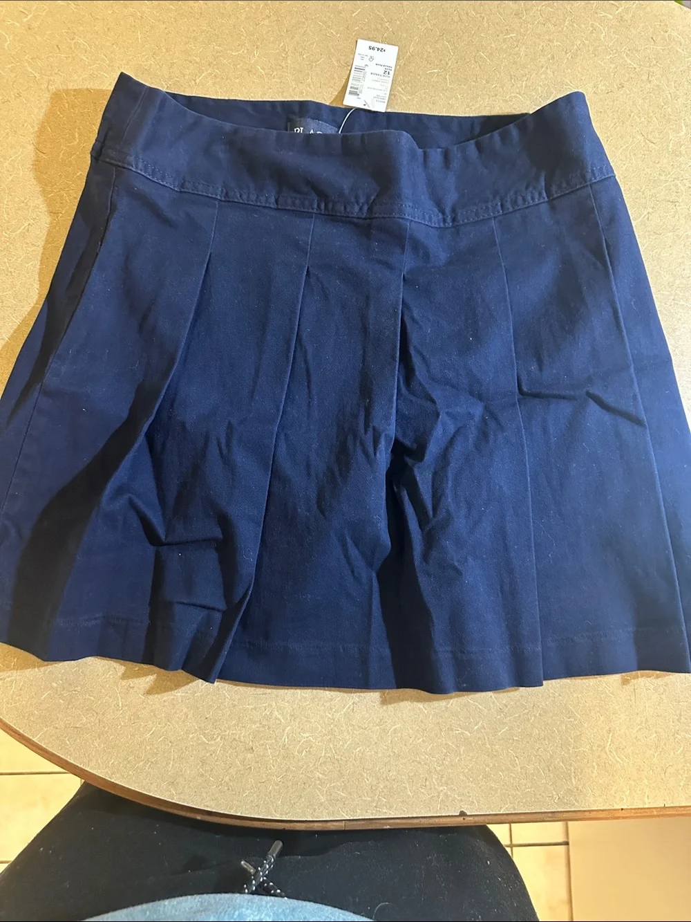 The Children's Place Navy Pleated Skort
